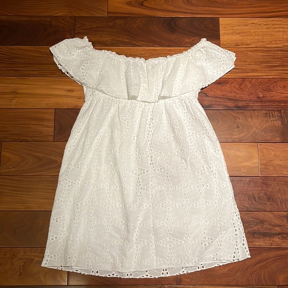 Zara white summer dress - Picture 1 of 3
